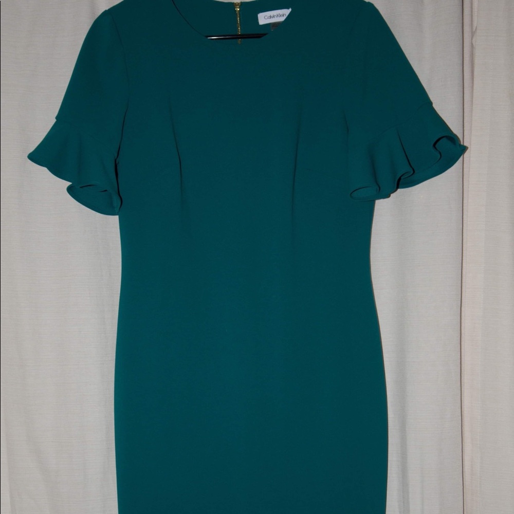 Calvin Klein Teal Dress